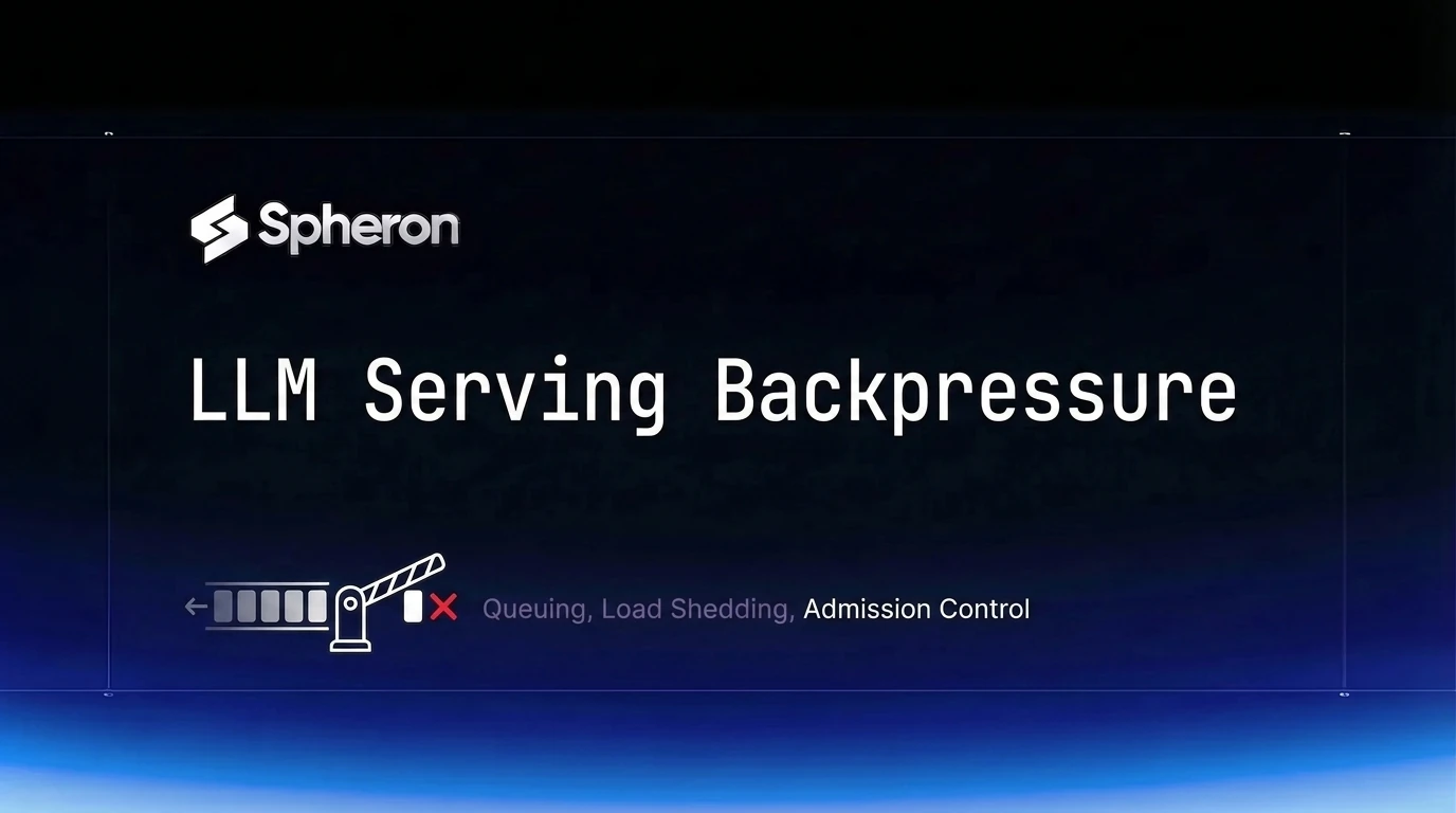 LLM Serving Backpressure: Queuing, Load Shedding, and Admission Control