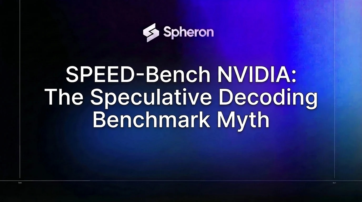 SPEED-Bench NVIDIA: The Speculative Decoding Benchmark Myth