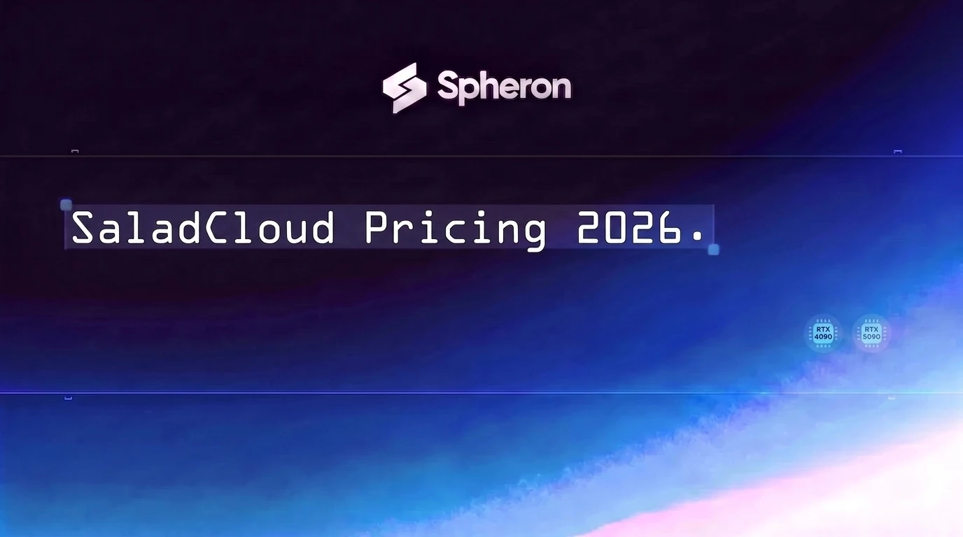 SaladCloud Pricing 2026: RTX 4090 GPU Cost vs Spheron
