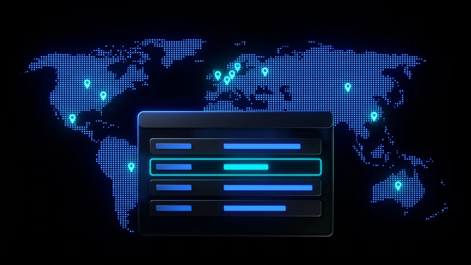 GPU Infrastructure: one marketplace dashboard listing GPU offers from data centers worldwide